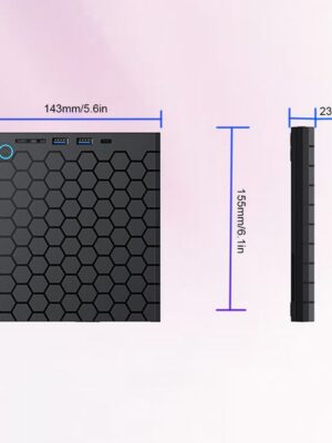 External CD/DVD Drive USB 3.0 Type-C Portable CD DVD Burner with SD/TF Slots External DVD Burner TF Reader for PC Laptop Tablet