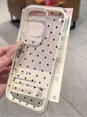 Simple Solid Color Polka Dot Phone Case For Galaxy A57 A37 A55 A54 A36 A35 A16 A15 5G S25 S24 S23 S22 Plus S26 Ultra FE 5G Cover Z260514