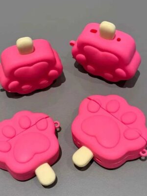 for Airpods 4 3 2 Pro 3 Cartoon Paw Earphone CaseCover Silicone Cute Headphone Cases for Airpod Pro3 Headset Anti-fall LL260428