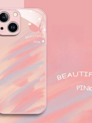 New Fashionable Apple Phone Case for iPhone Pro Popular Women's Full Coverage X Liquid Glass XR Protective Case Trendy Designer Phone Case