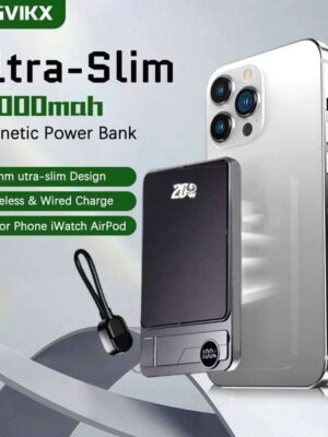 2026 NEW Ultra Thin Power Bank 10000mAh Slim Magnetic Wireless 20W Fast Charging Portable Battery for IPhone H260227