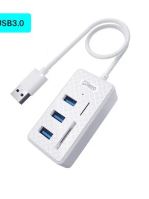 USB-A Hub USB HUB 3 0 Splitter USB2.0 With TF/SD Card Reader High Speed Data Transfer For PC Laptop Macbook Computer Tablets
