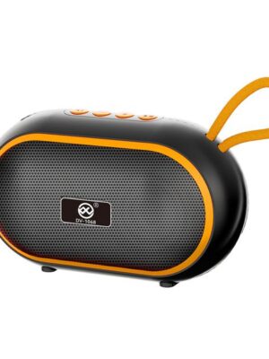 Portable Wireless Bluetooth 5.3 Speaker, USB Rechargeable Outdoor Stereo Player, Supports TF Card & USB Disk Play for Desktop Camping Use