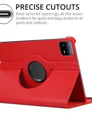 For Xiaomi Pad 6 Case Xiaomi Pad 6 Pro Case Rotating Folio Flip Stand PU Leather Cover for Xiaomi Mi Pad 6 11 inch Tablet Funda 75ddf