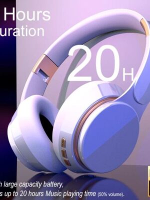 Headphones Bluetooth Wireless Headsets With Mic Music Gaming Sports Earpieces Great Bass Earphones Foldable Support TF SD-Card