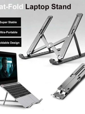Laptop Fold Stand For Macbook Adjustable Aluminum Computer Pc Tablet Stand Notebook Tablelaptop Holder Heat DissipationT2600604