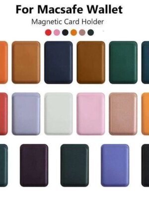 Luxury Magsafe Magnetic Leather Wallet Case For iPhone 17 Pro Max 16 15 14 Plus S25 Card Holder Phone Bag Cover Accessories