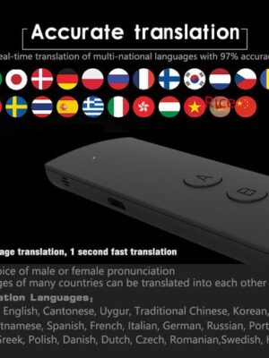 T6 Translator Smart Translator Bluetooth Translation Stick Multi-language Translation with Offline Translation Factory Outlet