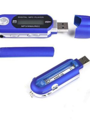 Elitooop Mini USB MP3 Music Player with Digital LCD Screen Support Flash 32GB TF/SD Card Slot Digital MP3 Music Players
