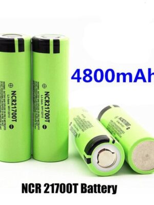 High Quality NCR21700T 4800mAh 21700T NCR 21700 Li-ion Battery 35A 3.7V Drain Rechargeable Lithium Batteries Cell