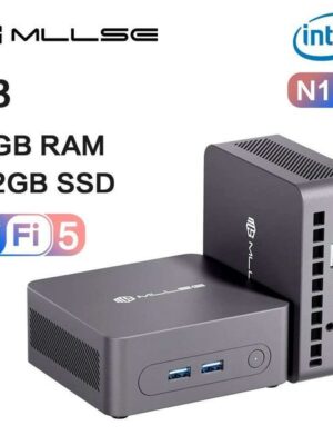 MLLSE G3 Mini PC Intel Alder Lake N100 DDR4 8GB/16GB RAM 256GB/512GB ROM WiFi 5 BT4.2 Windows 11Pro Mini Desktop Computer