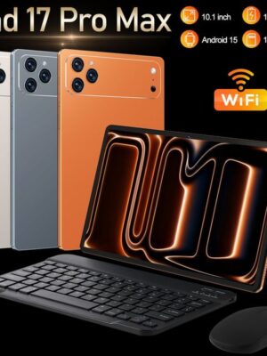 The new iPad 17 Pro Max features 12GB of RAM and 512GB of storage, a 10.1-inch smart tablet with a SIM card slot.