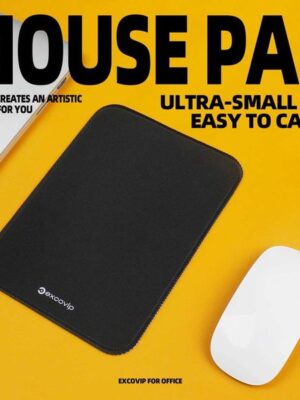 EXCO Mini Mouse Pad Office Mousepad Small with Stitched Edge Non-Slip Rubber Base for Home Laptop Computer Desk GamingT260508