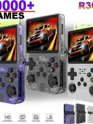 Open Source R36S Retro Game Console – 35 Inch I Screen Linux OS 128GB/256GB Preloaded Games Portable Handheld Gaming T260424