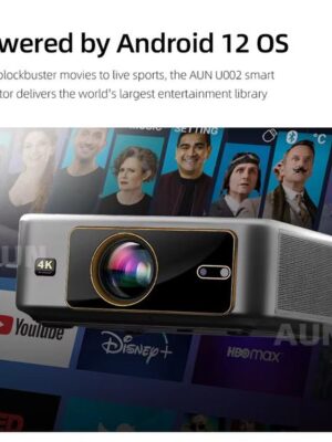 Android Projector Smart Auto Focus 3D MINI Home Theater Movie Full HD 1080P LED 4K VideoProjector Laser Phone Cinema