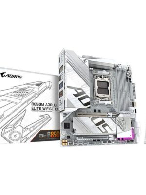 GIGABYTE B850M AORUS ELITE WIFI6E ICE Micro-ATX New Motherboard AMD B850 DDR5 192GB DDR5 8200 (OC) MHz M.2 Socket AM5