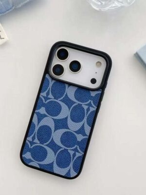 Coach Designer Coacher Case Remium Chocolate Ip17 Pro Max Case Inspired Classic Pattern Soft Black Soft Edge Bumper Cover Luxury Case With For Ip 16 Promax Cute