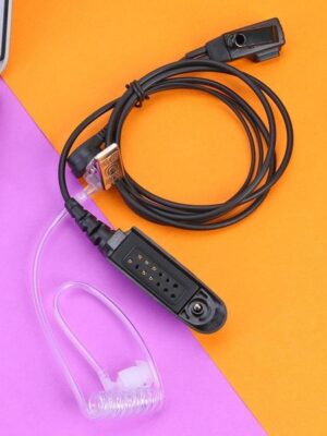 Practical Air Acoustic Tube Earpiece Mic PTT Walkie Talkie Headset Multifunctional Accessories for Motorola GP380 GP340 GP328