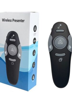 Ation Wireless Presenter Remote, Clickers with Laser Pointer, USB Slide Clicker PowerPoint Presentations for Computer Laptop