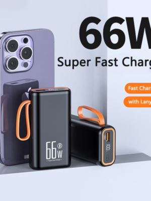 Power Bank 20000mAh External Large Battery Capacity PD 22.5W Fast Charging Portable Charger Powerbank For iPhone Xiaomi Huawei