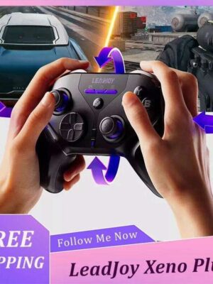 LeadJoy Xeno Plus Game Controller 2.4g Wireless Dualsense 12bit TMR Joystick ForXXBO/NS2 Hall Body Sense W260518