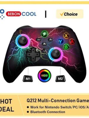 BEBONCOOL PRO Q212 Wireless Controller Nintendo Switch/Switch OLED/Switch Lite/Android/ios Wired Pro Gamepad For PC/Steam S260506