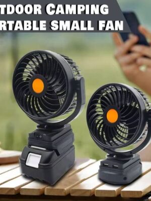 Electric Fan USB Mobile Phone Charger Portable Power Bank Fast Charging For Makita 18V Li-ion Battery BL1830 BL1860 BL1850 ddmysaturn