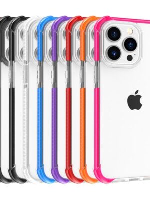 Transparent All-inclusive Four-corner Anti-drop TPU Acrylic Protective Case for iphone 15 14 13 12 11 Pro Max XS XR 8 7 6S Plus