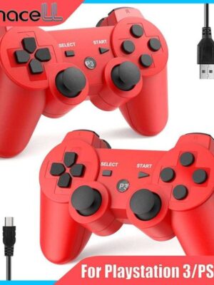 Controller For Playstation3/PS3/PC/Android Consoles Gamepad BT Wireless Joystick 6 Axis Gyro Built -in Dual Vibration Motors S260506