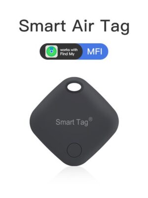 Smart Bluetooth Alarm Tracker Works with Find My APP Anti Lost Device for Iphone Tag Replacement Locator MFI Rated