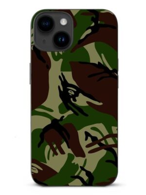 ddmythur green and brown phone case with a camouflage pattern on the back TPU phone case