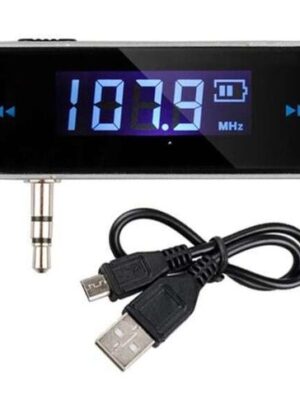Hands-Free Car AUX FM Transmitter 3.5mm For Radio Station Car MP3 Player Music Radio Adapter Handsfree Bluetooth Wireless FM Modulator For iPhone