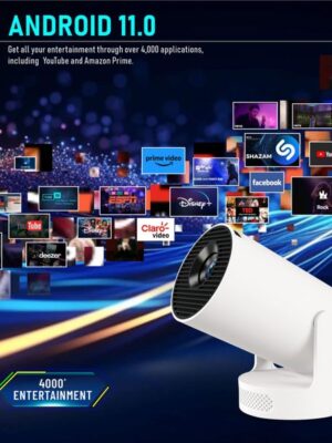 New ultra-short focus hy300ultra high-definition 4K projector for home use mini high lumen Android projector