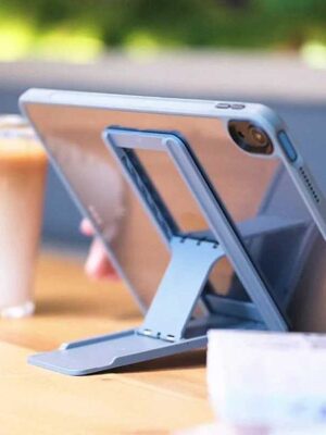 Tablet Universal Stand Foldable Storage Portable Sticky Creative Tablet Bracket for Ipad Desktop E-Reader Bracket Tablet HolderT2600604