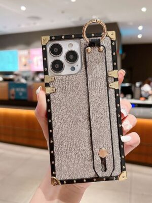 cologne 2026 New Wrist Strap Designer Phone Case For Apple Iphone 17 16 15 perfume 14 13 Samsung Galaxy S25 S24 S23 Plus Note 20 Ultra Luxur