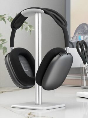 Headphone Holder Rack Aluminium Alloy Headset Support Stand Space Saving Desktop Organizer Display Vertical Bracket Hanger