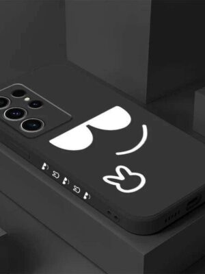 Sunglasses Gesture Phone Case For Samsung Galaxy S25 S24 S23 S22 S21 S20 S10 S10E FE Note 20 Ultra Plus Cover