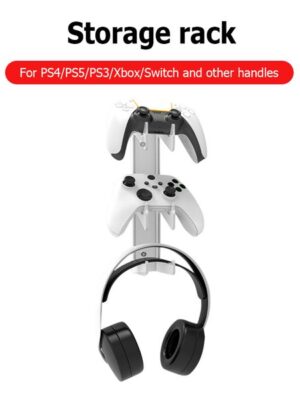 Transparent Game Controller Holder Universal Wall Mounted Game Controller Bracket Mount Storage Rack for PS4/PS3/Xbox/Switch
