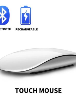 Bluetooth 5.0 Wireless Mouse Rechargeable Silent Multi Arc Touch Mice Ultrathin Magic For Laptop iPad Mac PC