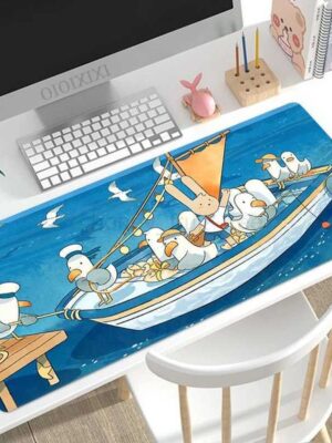 Mouse Pad Gamer Cute Anime XL Computer Home HD Custom Mousepad XXL Desk Mats Soft Office Carpet Non-Slip PC Mice PadM240802