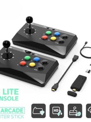 Y3 Arcade 4K Video Game Console Built-in 10000 Games Stick For PS1/FC/GBA Retro TV Dendy With Game Arcade Keyboard Joystick