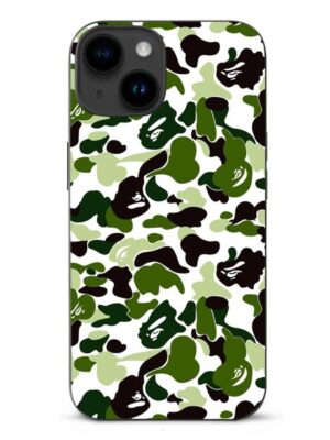 ddmythur the camo phone case is shown with a white background and green camouflage print TPU phone case