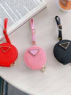 Classic Designer Earphone Package Bag Universal for Airpods 1 2 3 Pro Samsung Leather Protection Headset Retro Shell Bluetooth Earbuds Charging House Storage Cover