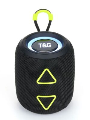 TG655 Outdoor Speaker Waterproof Portable Wireless Column Loudspeaker Box Support TF Card FM Radio Aux Input