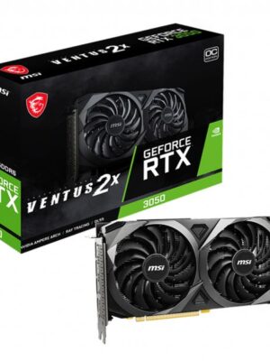 MSI Ventus GeForce RTX 3050 6GB GDDR6 PCI Express 4.0 x8 ATX Graphics Card