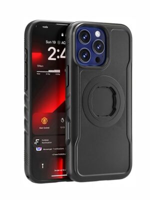 bike phone case for iphone 16 pro universal mechanical quick twist lock design for motorcycle support wireless charging rugged shockproof cover
