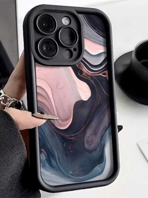 Designer Soft Silicone Phone Case for iPhone 15 14 11 12 16 13 Pro Max XR XS 7 8 Plus SE Fashion Marble Pattern Cover 26L0424