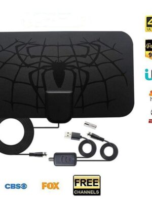 Indoor 960 Miles Digital Antena TV Aerial HDTV Antenna 4K DVB-T2 Freeview isdb-tb Local Broadcast DHL FEDEX Free