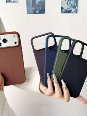Tech Fabric Woven Magnetic Phone Case for IPhone 17 16 Pro Max 17Pro 16Pro IPhone17 IPhone16 Mag Safe Shockproof Cover 25H1217