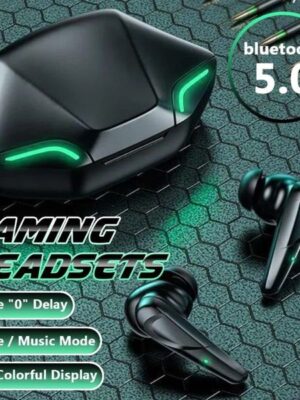 X15PRO bluetooth Earphones Gaming Headsets Low Latency Wireless Headphones Stereo Bass Earbuds Gamer Earbuds with Mic Waterproof
